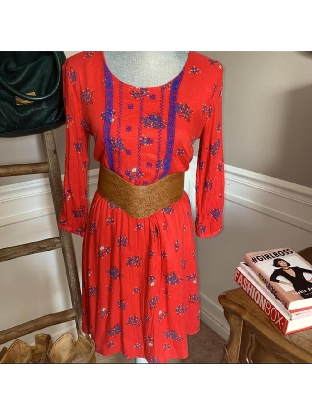 Old Navy  Floral Embroidered Dress